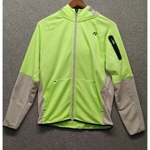 Russell Athletic Armpower 360 Youth Full Zip Jacket Size 18 Green